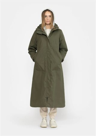 Selfhood - Long Parka Coat - Army